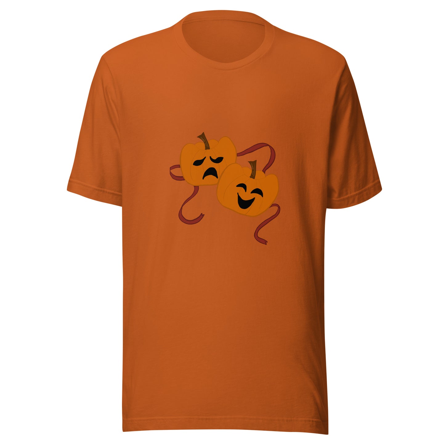 Comedy & Tragedy Jack O' Lanterns T-Shirt