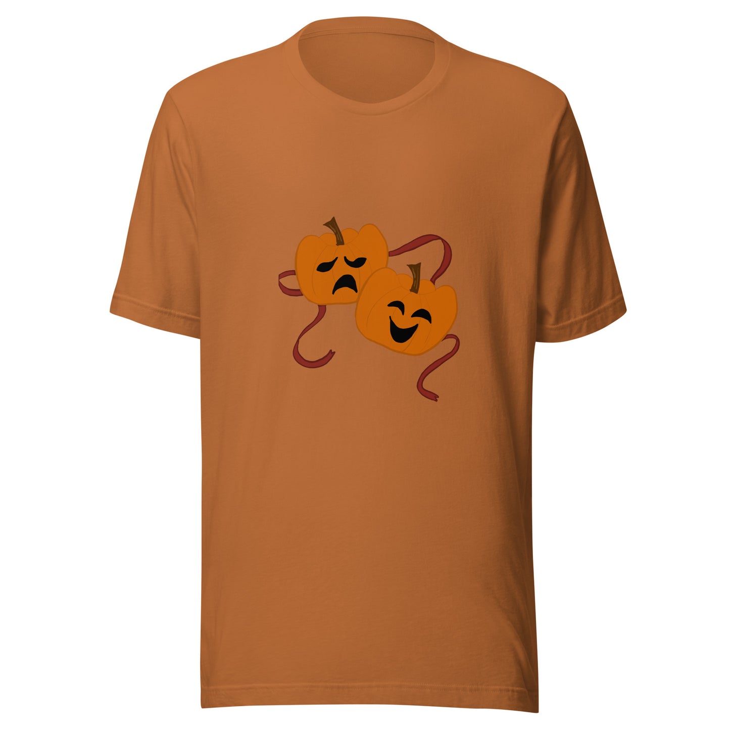 Comedy & Tragedy Jack O' Lanterns T-Shirt