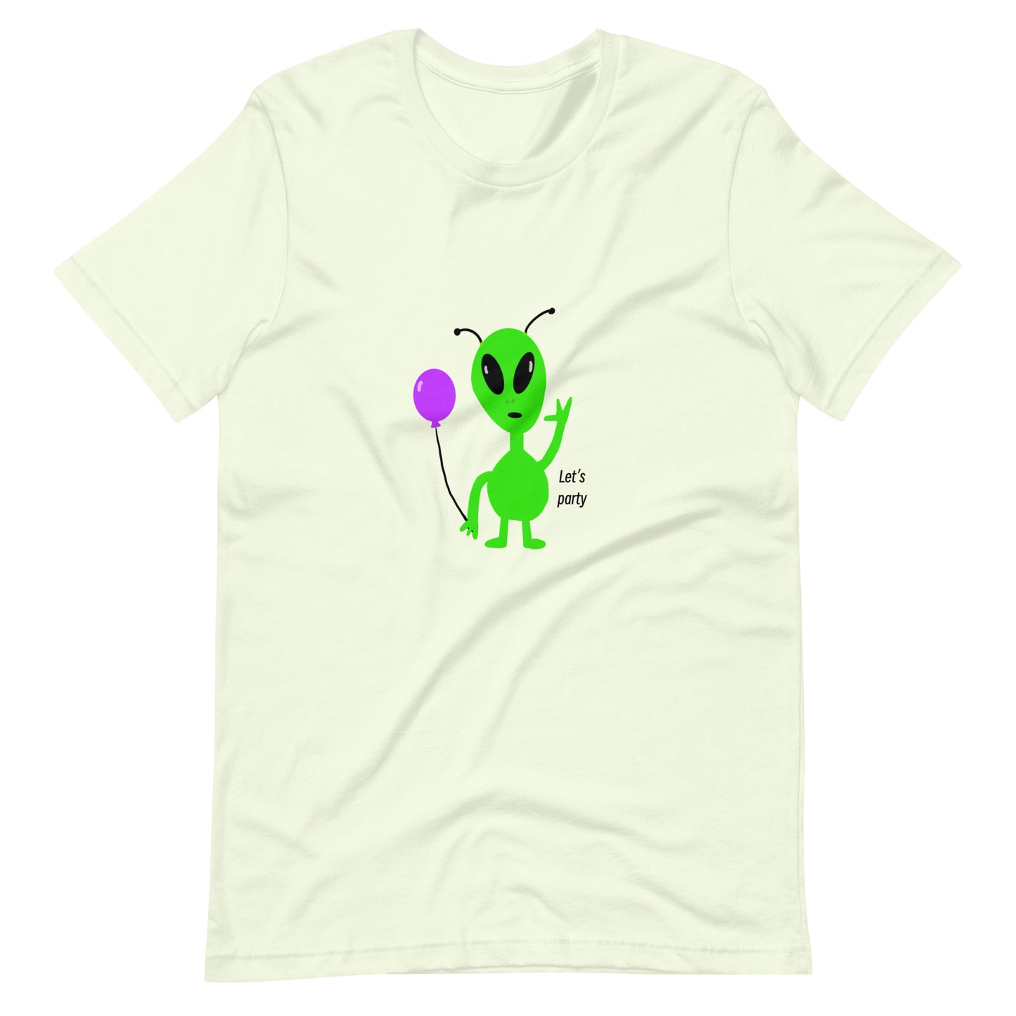 "Let's Party" Alien T-Shirt (Adult)