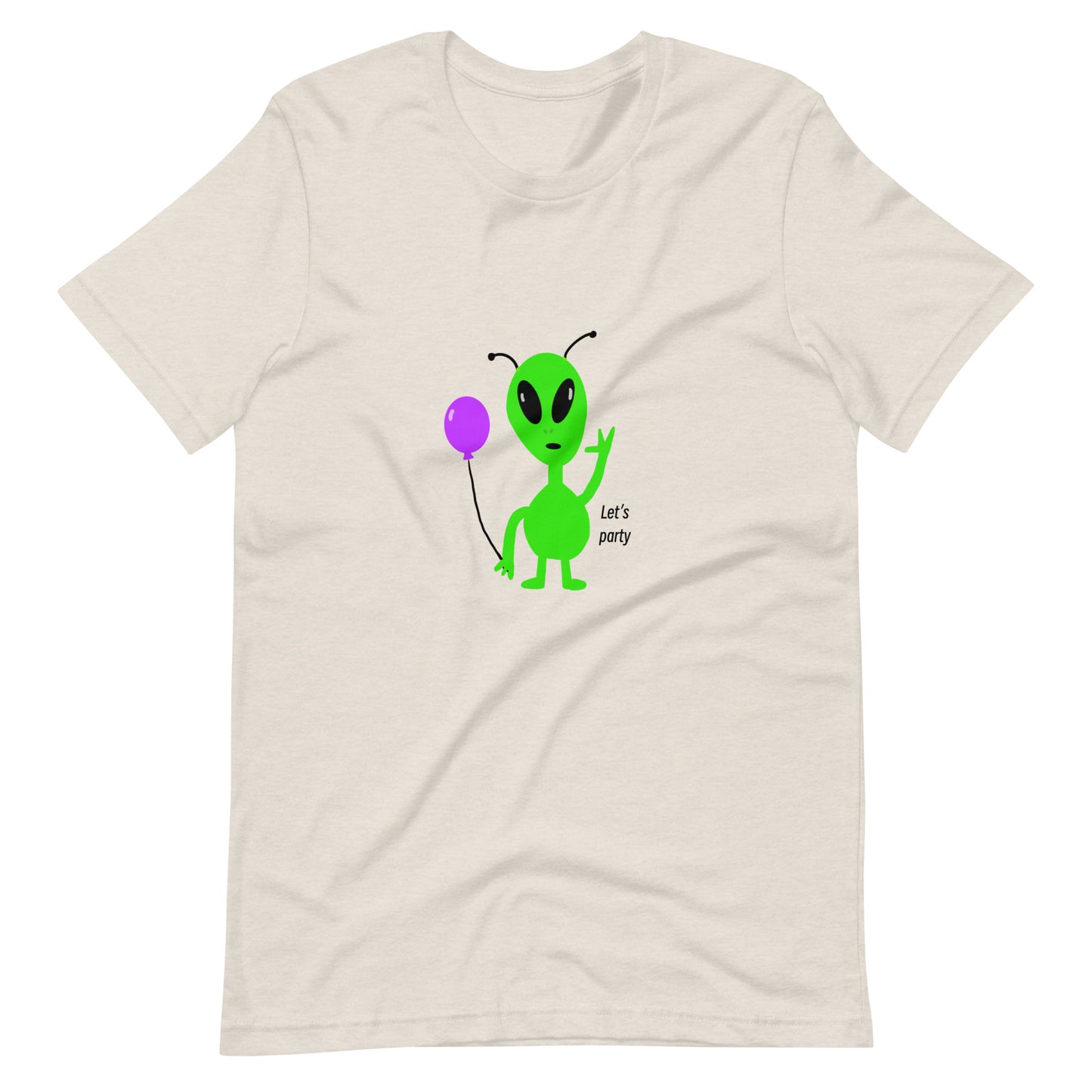 "Let's Party" Alien T-Shirt (Adult)