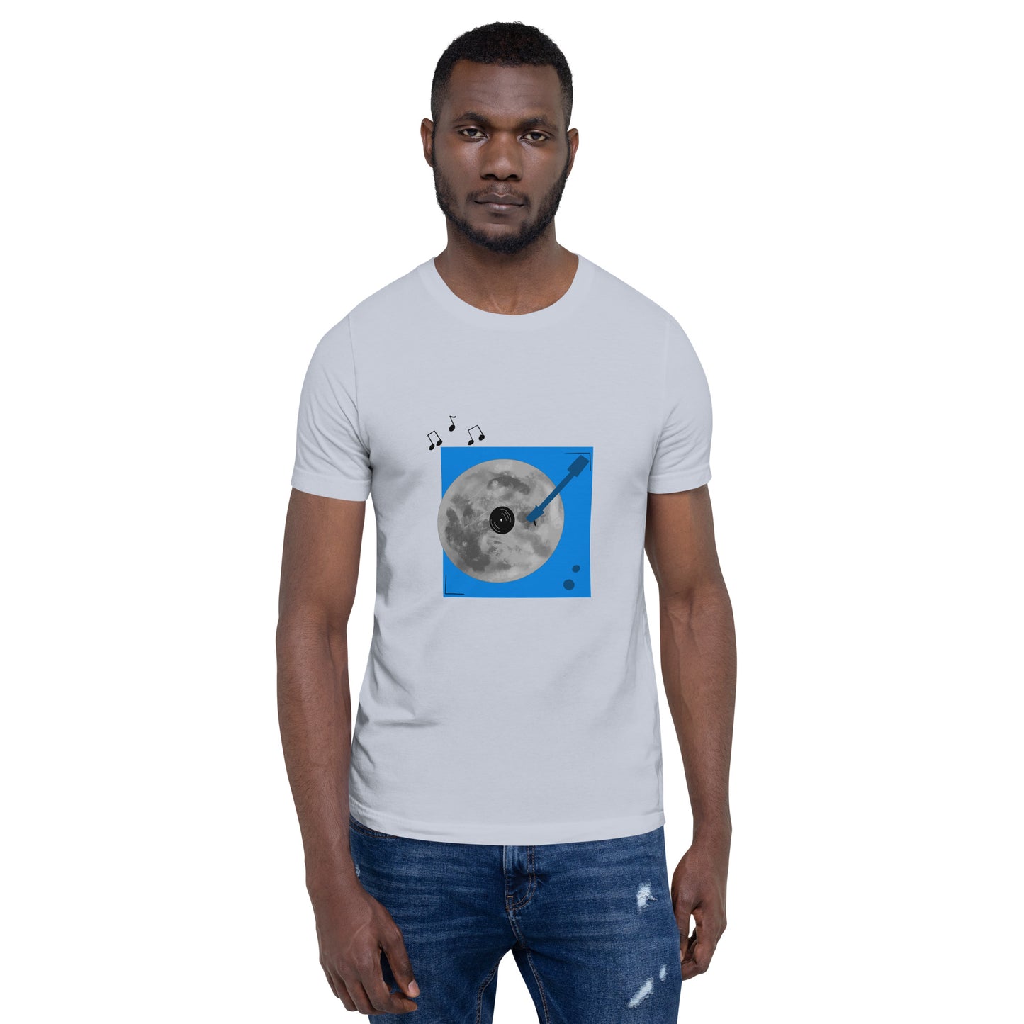 "Moon Music" Record Player T-Shirt (Adult)