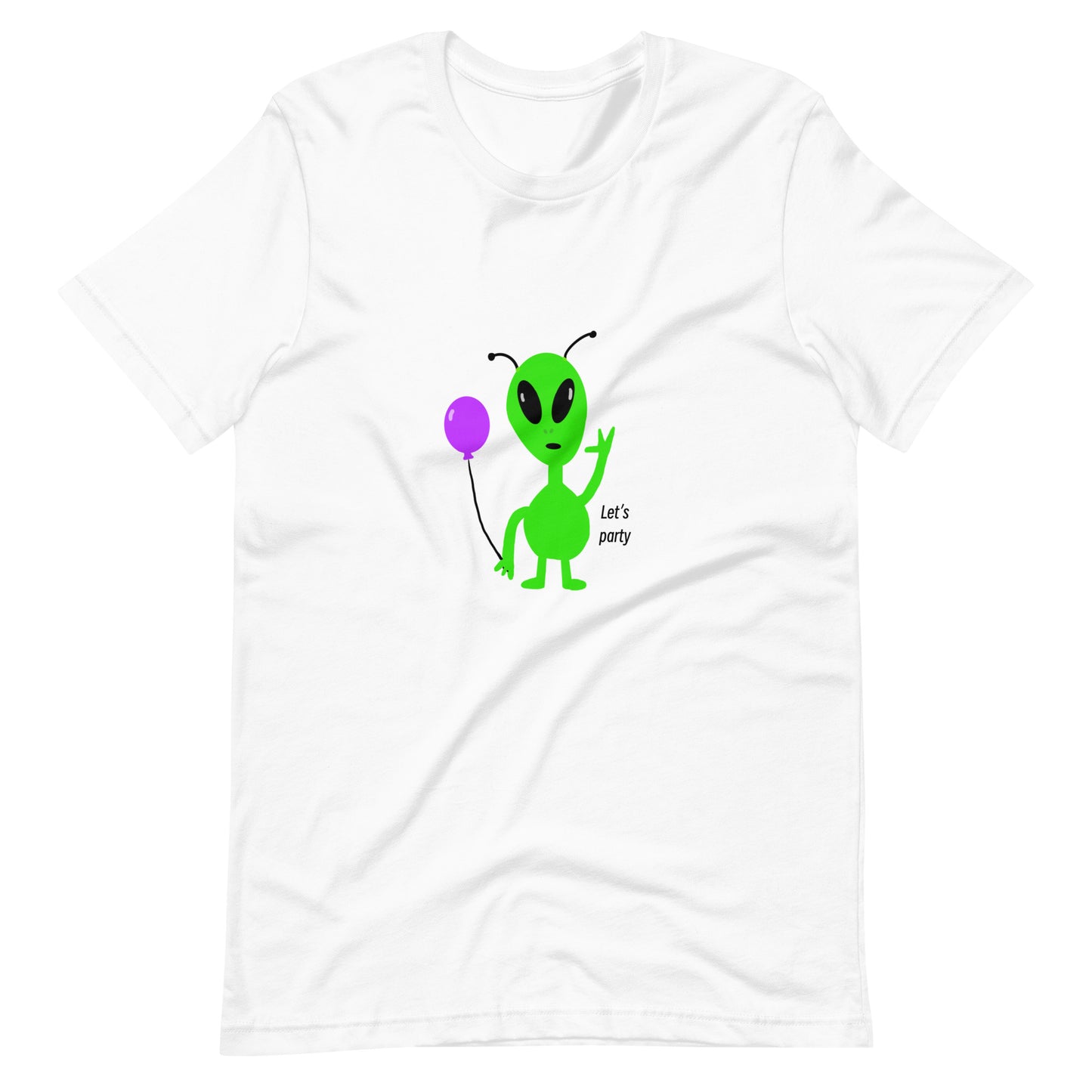 "Let's Party" Alien T-Shirt (Adult)